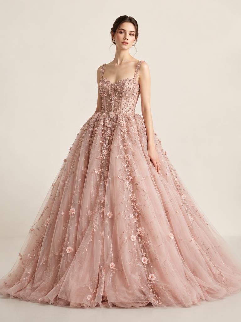 Blush Petal Ballgown by Zuhair Murad